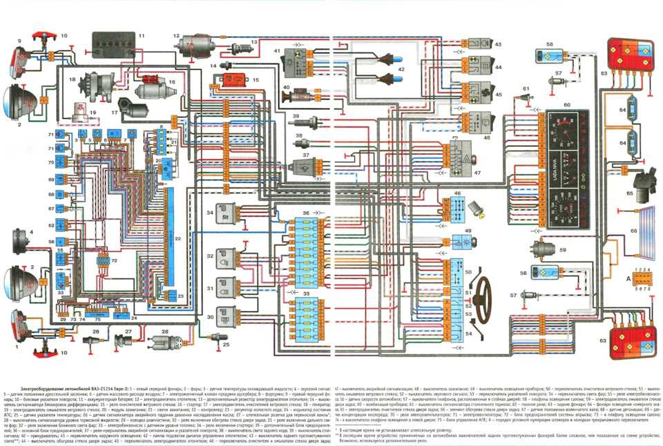 Схема электрооборудования lada 4x4 (ваз 21213, 21214) » лада.онлайн - все самое интересное и полезное об автомобилях lada