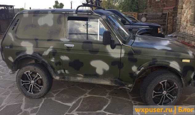 Фото юбилейной lada 4х4 и отличительные особенности » лада.онлайн