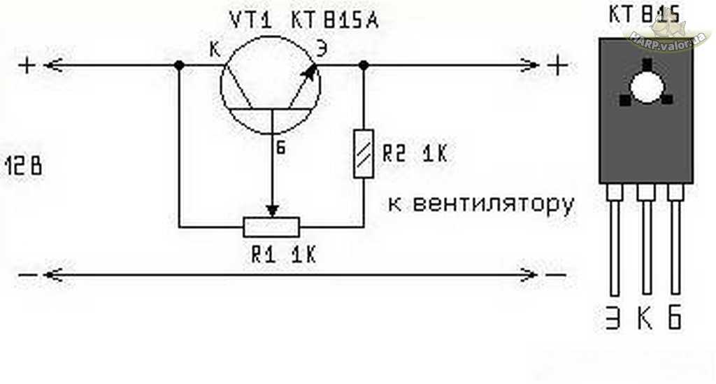 Схемы регуляторов скорости вращения вентилятора на 220 в
