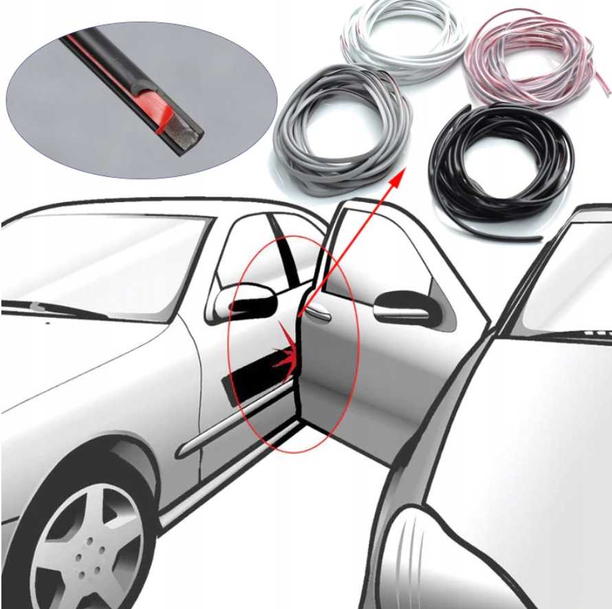 Защита кромки двери автомобиля: что это такое, назначение, плюсы и минусы