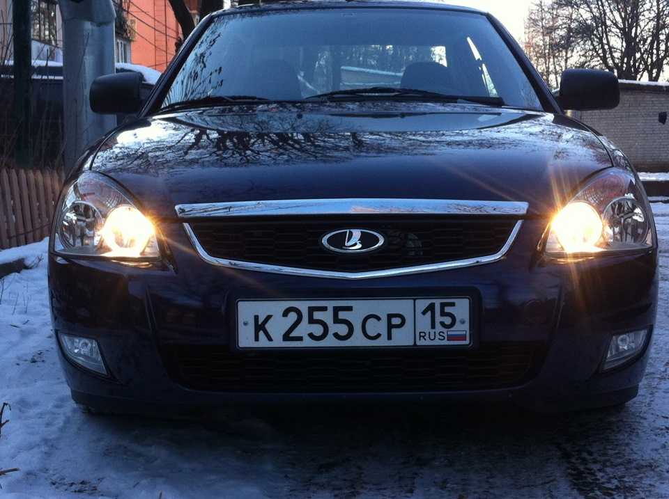 Приора седан фары